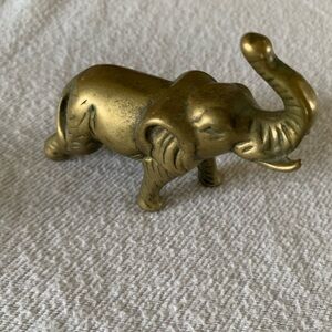 Vintage brass Elephant Figurine